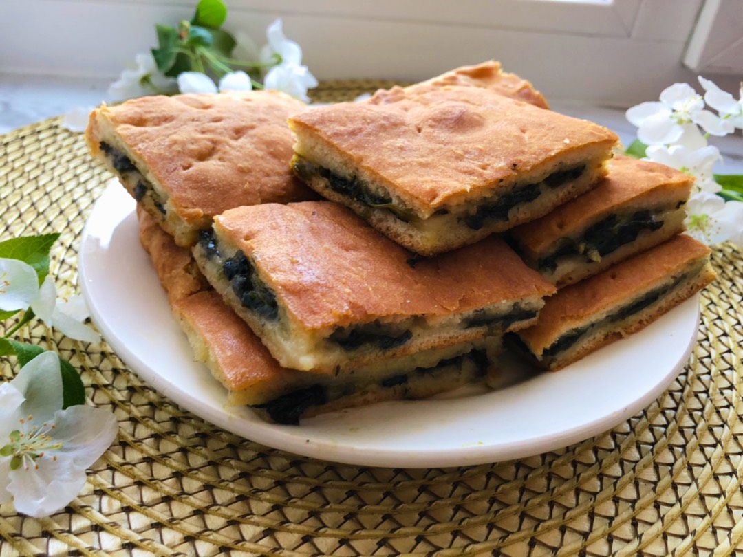 Пирог с щавелем