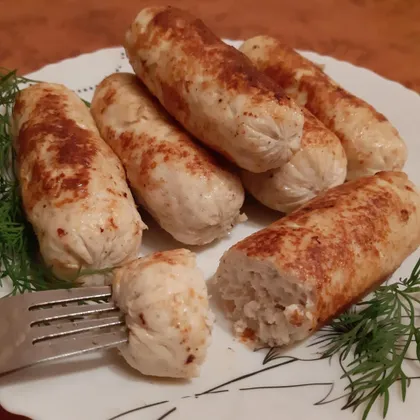 Сосиски из куриной грудки