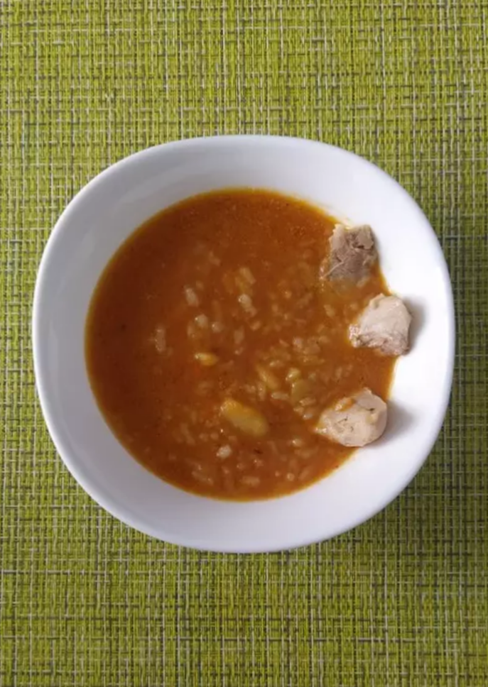 Рисовый суп в китайском стиле