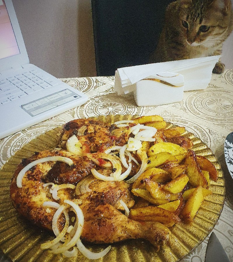 Курица табака