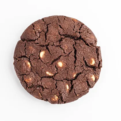 Шоколадное печенье с белым шоколадом