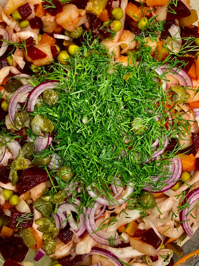 Как приготовить вкусный салат винегрет?