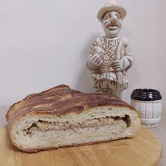 Веганский "Нерыбный" пирог