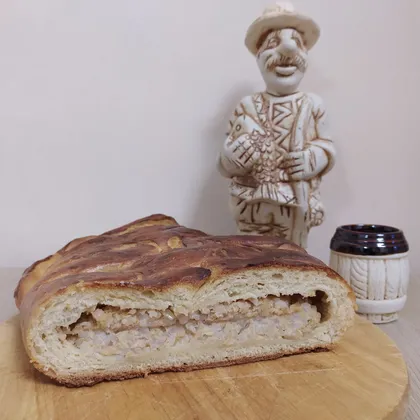 Веганский "Нерыбный" пирог