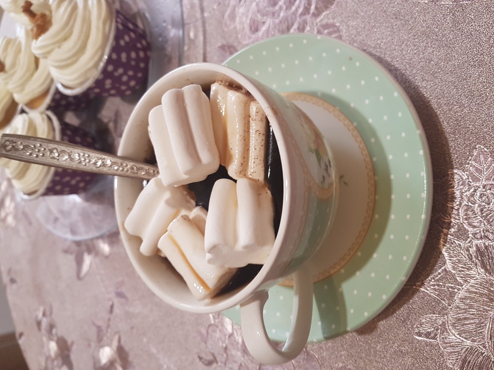 Американо с маршмеллоу ☕