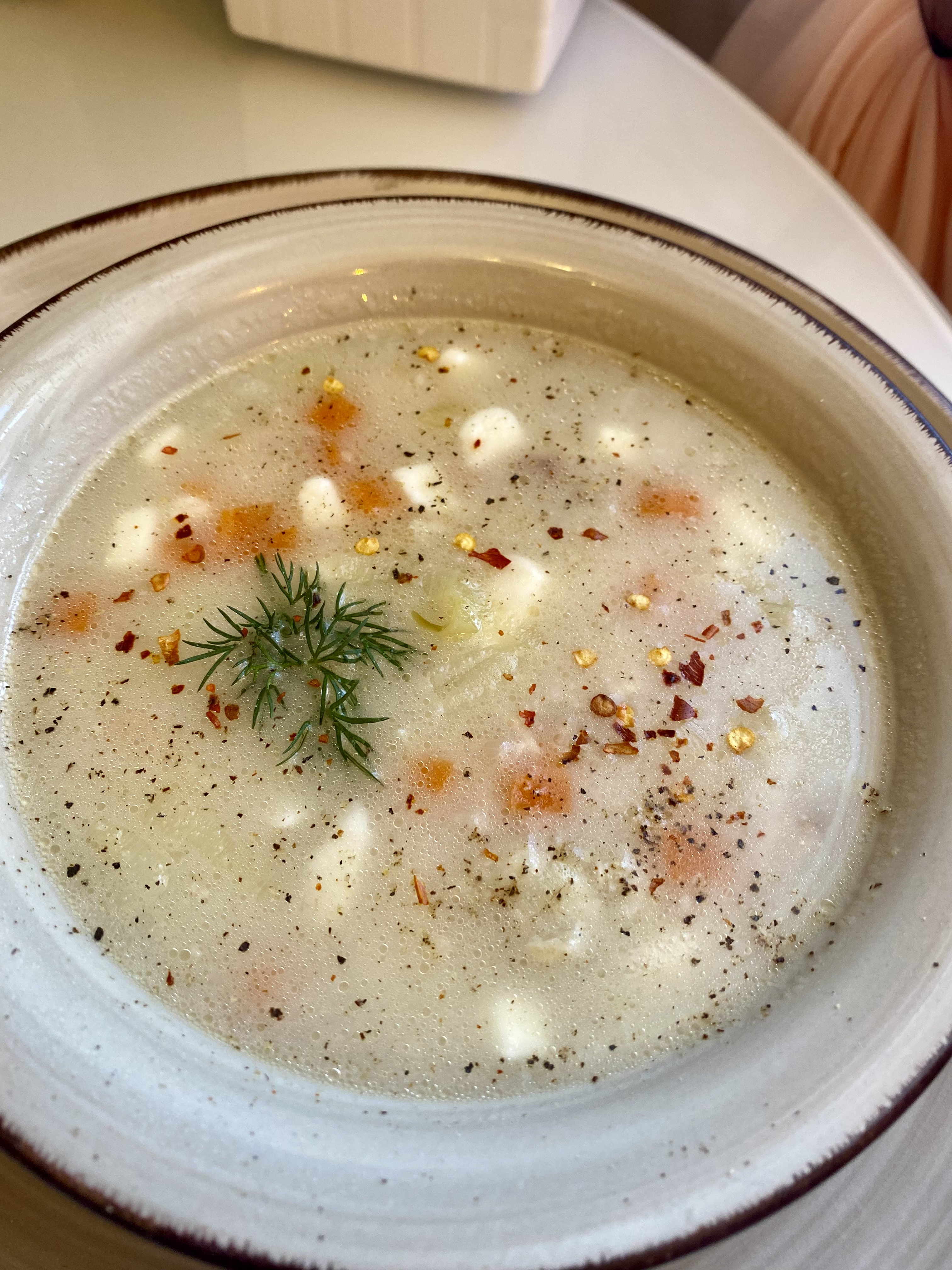 Суп-пюре с шампиньонами и сыром