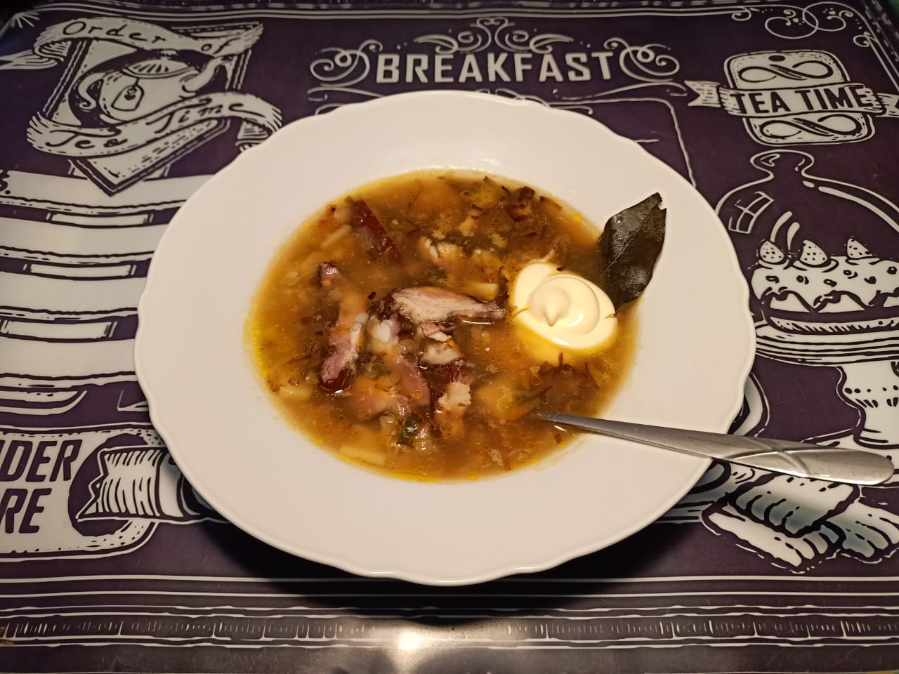 Гороховый суп с копченостями - простой рецепт и фото | Сегодня