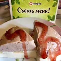 Творожный десерт с бананом😋