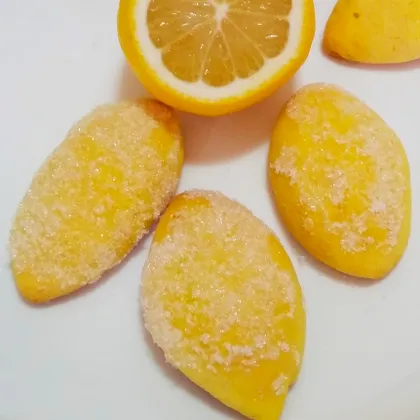 Печенье Лимончики с творожной начинкой