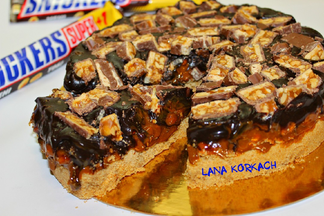 Snickers❗Пирог без Выпечки❗Сладкоежкам❗