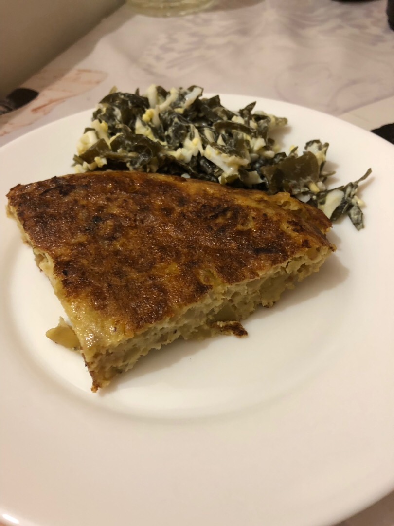 Тортилья испанская🥧
