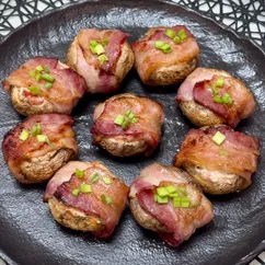 Сочные шампиньоны в аэрогриле или духовке