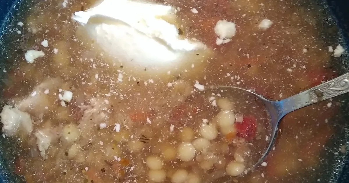 Суп с чечевицей, мелкой пастой и сливочным сыром рецепт с фото ...