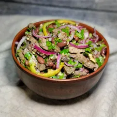 Салат "Тбилиси" с говядиной