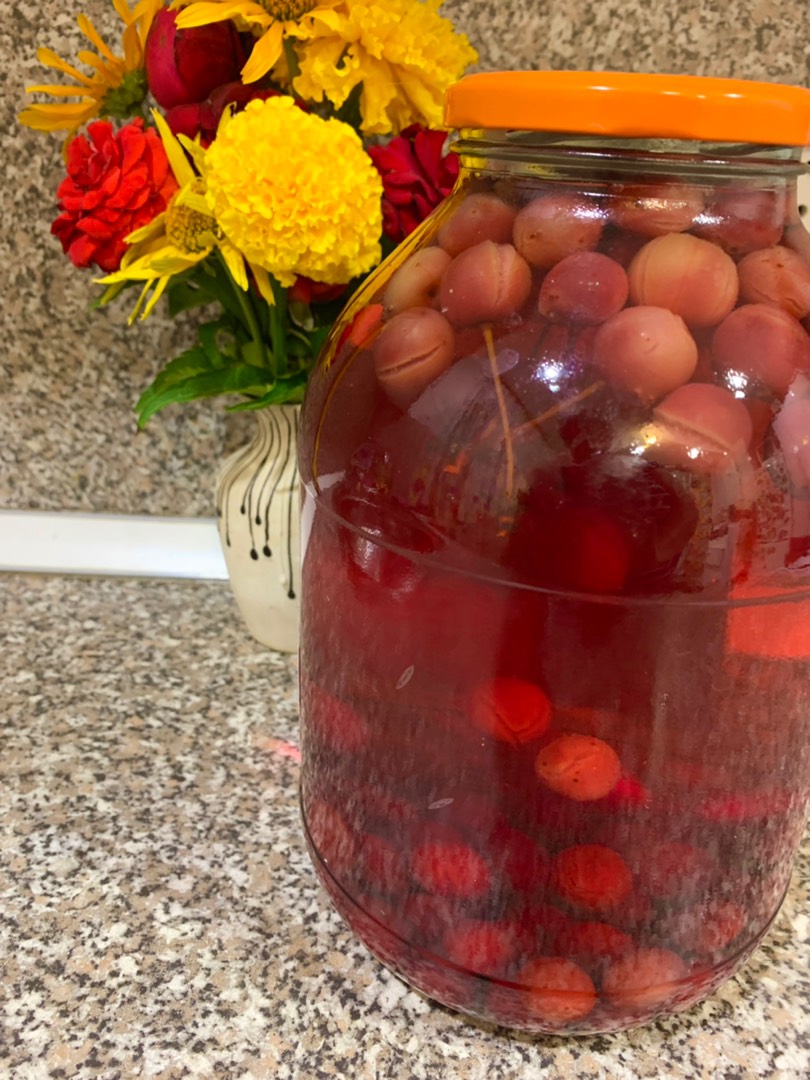 Компот из вишни 🍒 на зиму