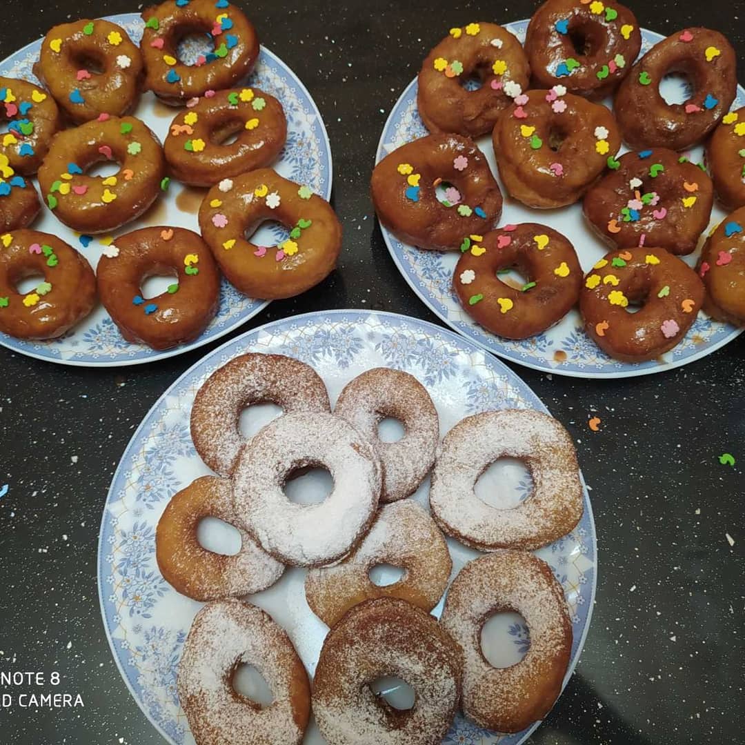 Пончики на кефире 🍩