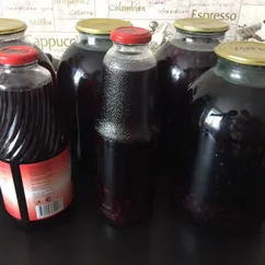 Компот из чёрной смородины на зиму🍇