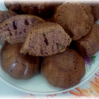 Шоколадно-ореховые кексы