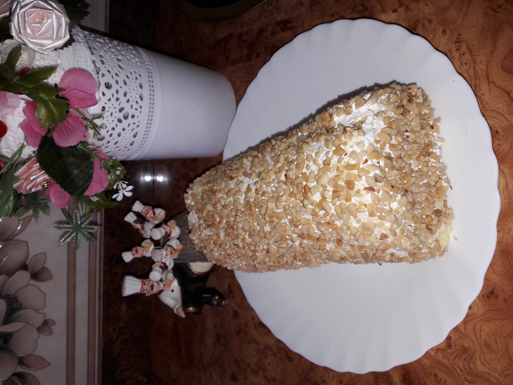 Рулет бисквитный🍥