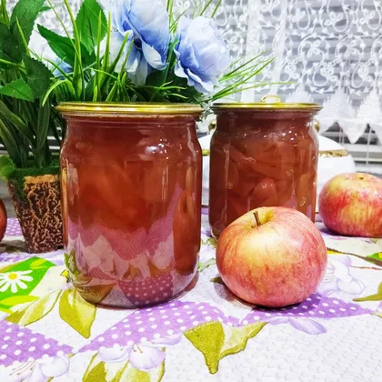 Яблочное варенье дольками