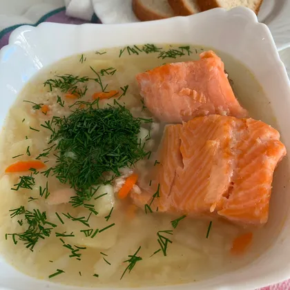 Суп рыбный с пшеном