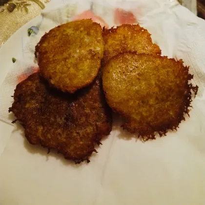 Драники с мясом