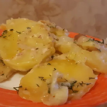 Картошка с грудинкой в духовке