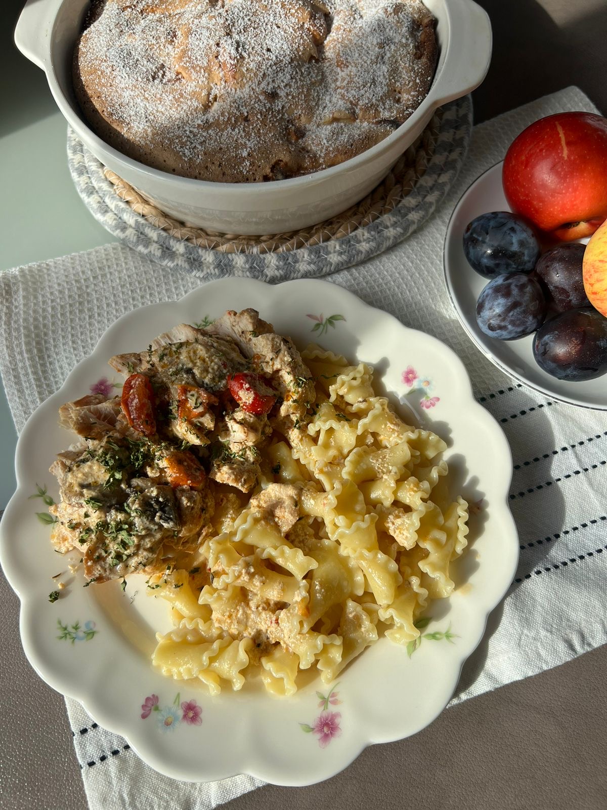 Куриная грудка в сливочном соусе