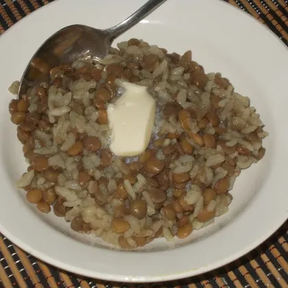 Каша 'Вкусняша' с чечевицей и рисом