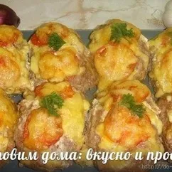 Мясные зразы по-французски