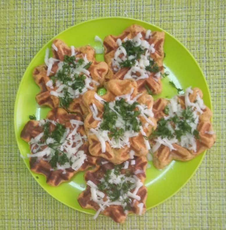 Вафли с сыром пп
