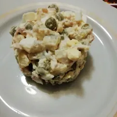 Мясной салат