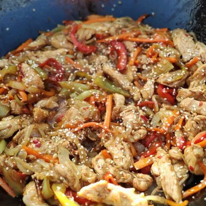 Курица терияки — популярное блюдо азиатской кухни!