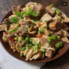 🇲🇳 Цуйван - лапша с мясом и овощами