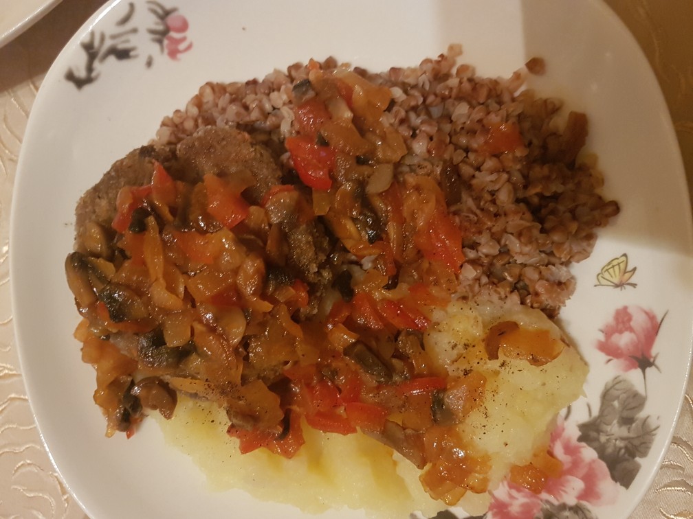 Вкусный ужин ! 😋