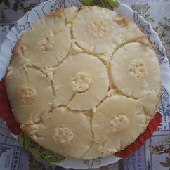 Ананасовый пирог "наизнанку"🍍🥥🥧🥛