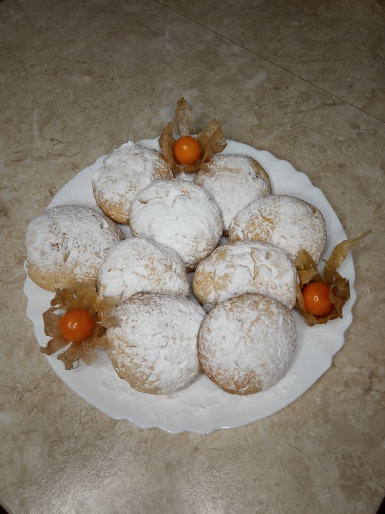 Творожные печеньки