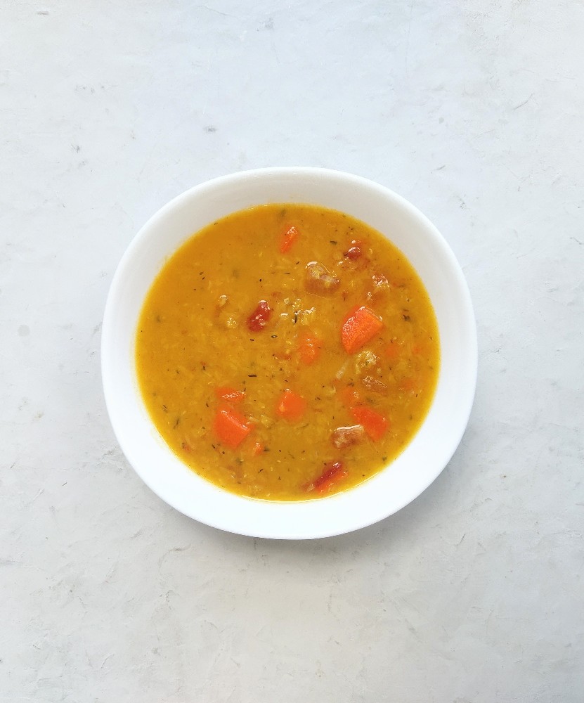 Суп из чечевицы по-мароккански