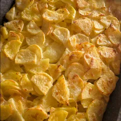 Мясо по-французски с картошкой