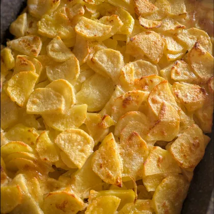 Мясо по-французски с картошкой