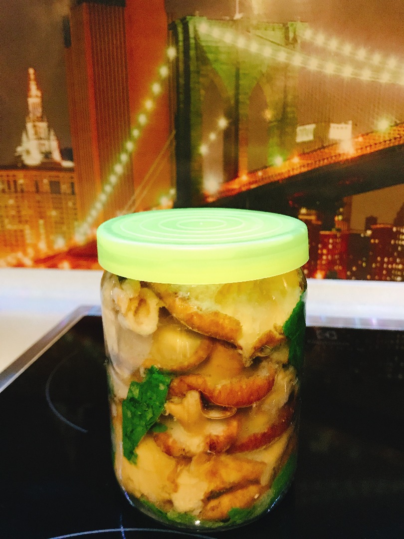 Волнушки в банке холодным способом