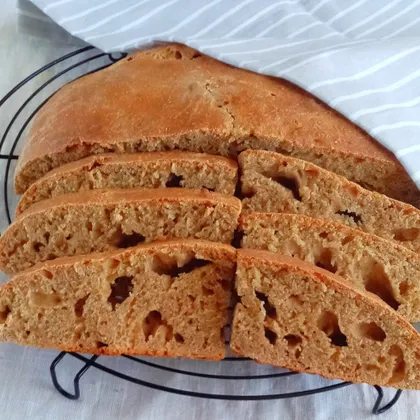 Домашний деревенский хлеб по - ирландски без дрожжей 