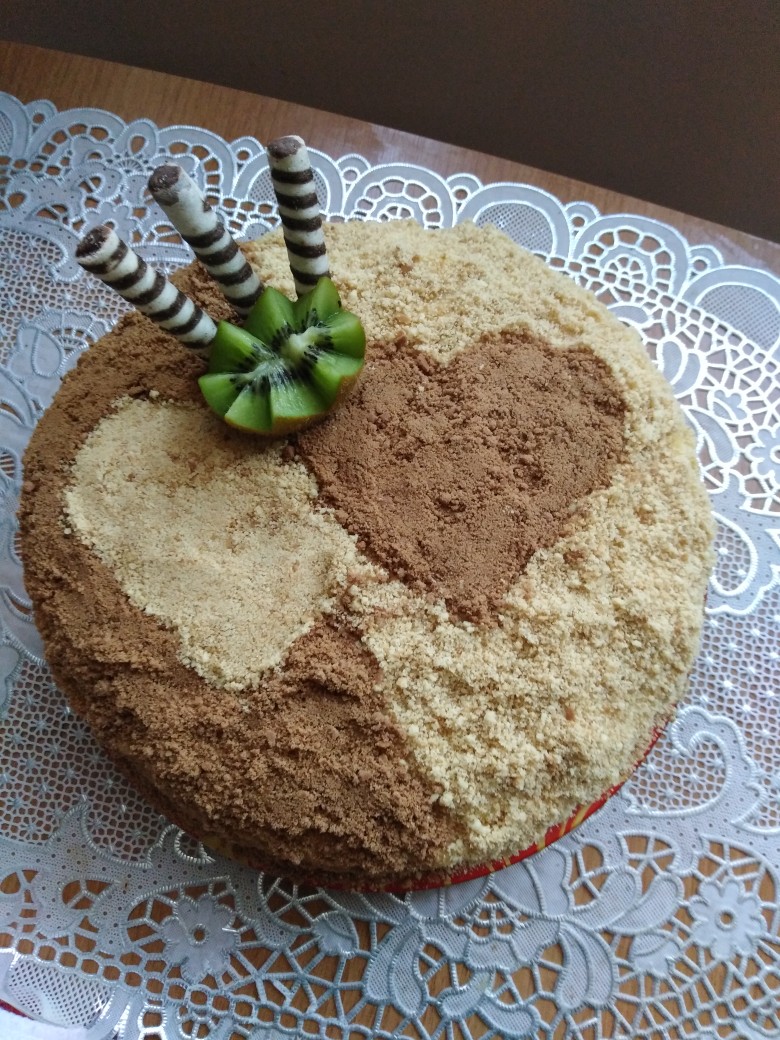 торт изумрудная черепаха на сковороде рецепт с фото | Дзен