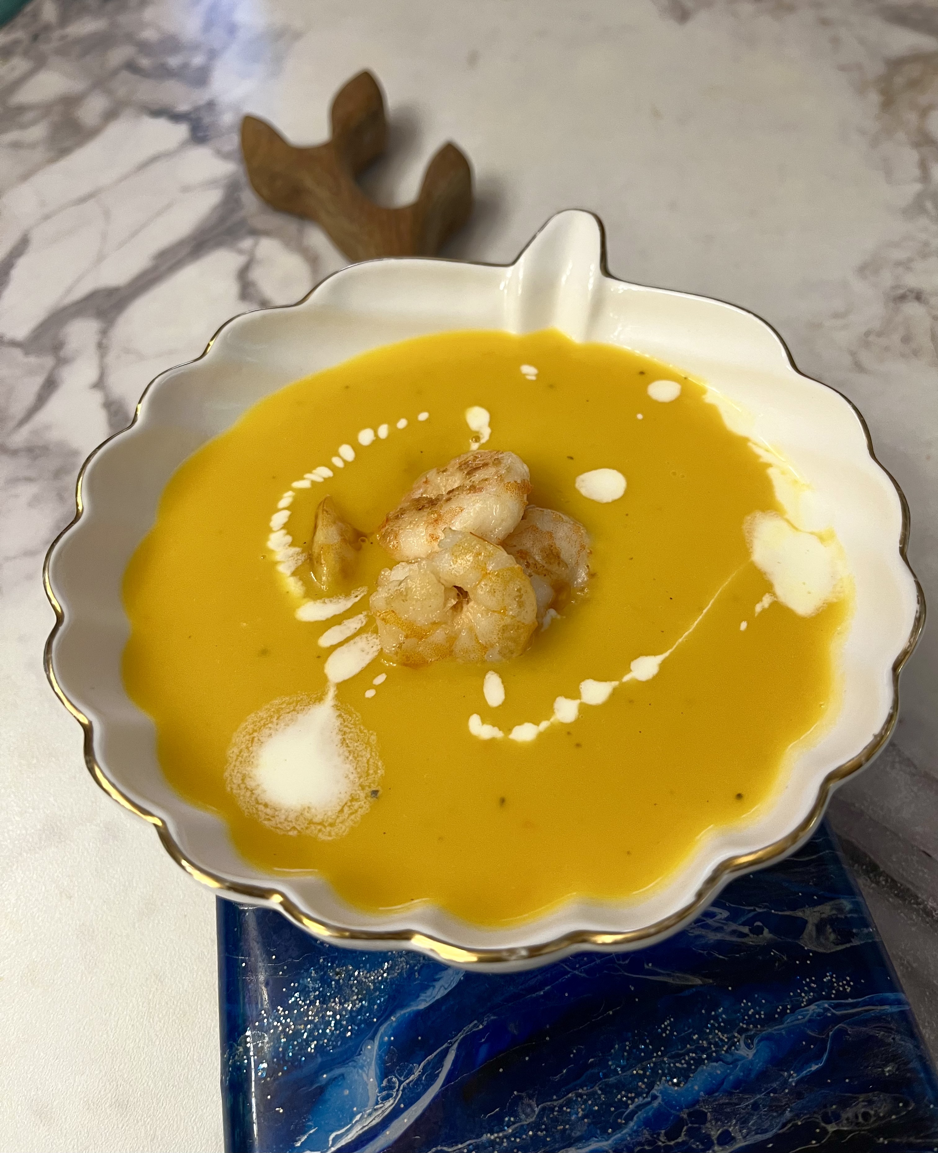 Суп-пюре из тыквы