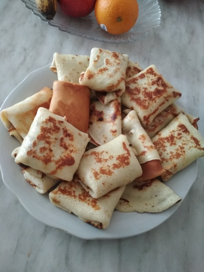 Блины с мясом