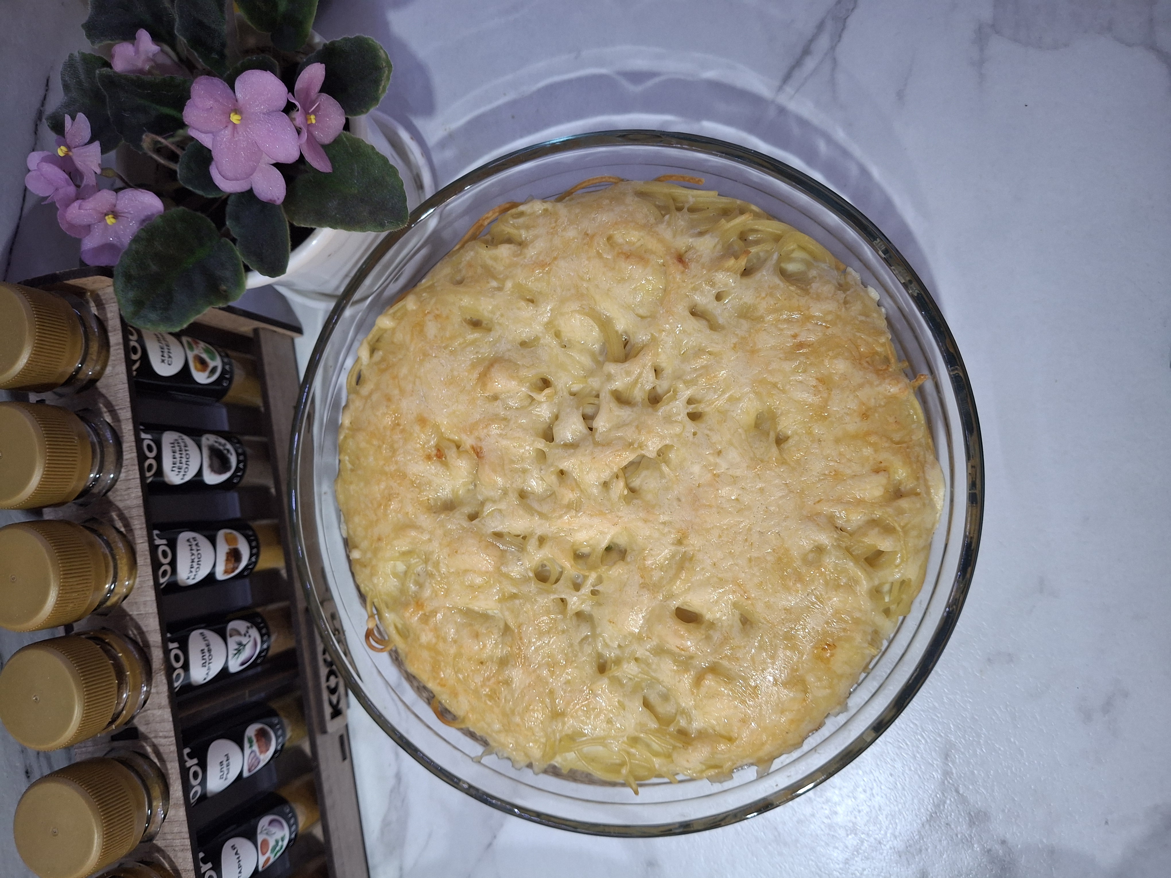 Запеканка из макарон 