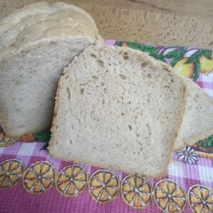 Хлеб с жареным луком в хлебопечке