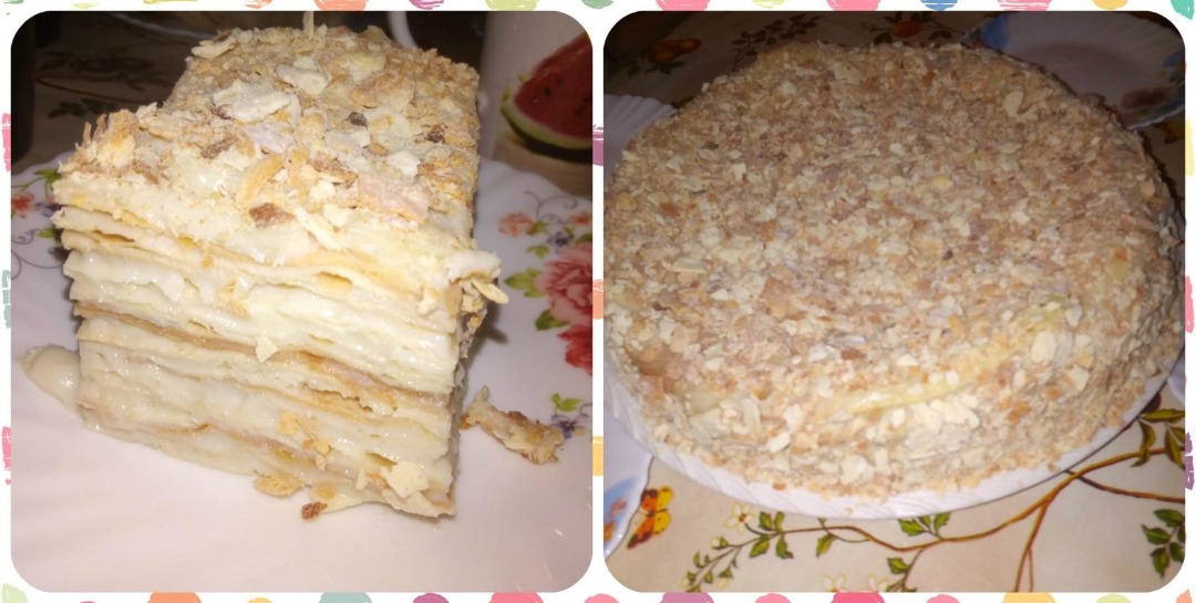 Торт Творожный Наполеон – простой торт по рецепту Бабушки Эммы