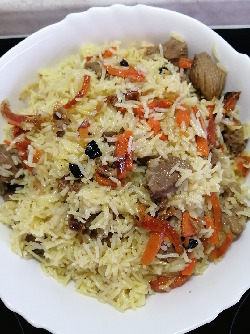 Плов из филе индюшачей голени. Новый год к нам идёт