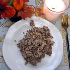 Гречка с тушенкой рецепт на сковороде